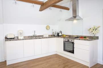 The kitchen has all that you could need to create a culinary masterpiece.