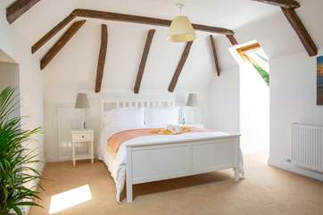 The main bedroom is a relaxing haven.