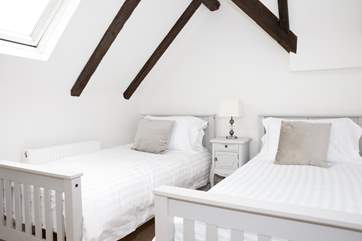 The delightful twin room.