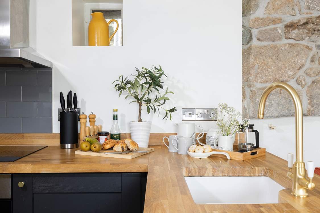 Potters Cottage has stylish touches throughout.