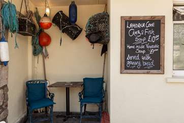 Yummy treats can be found down by the harbour.