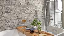 Enjoy some quality 'me' time having a leisurely holiday soak.