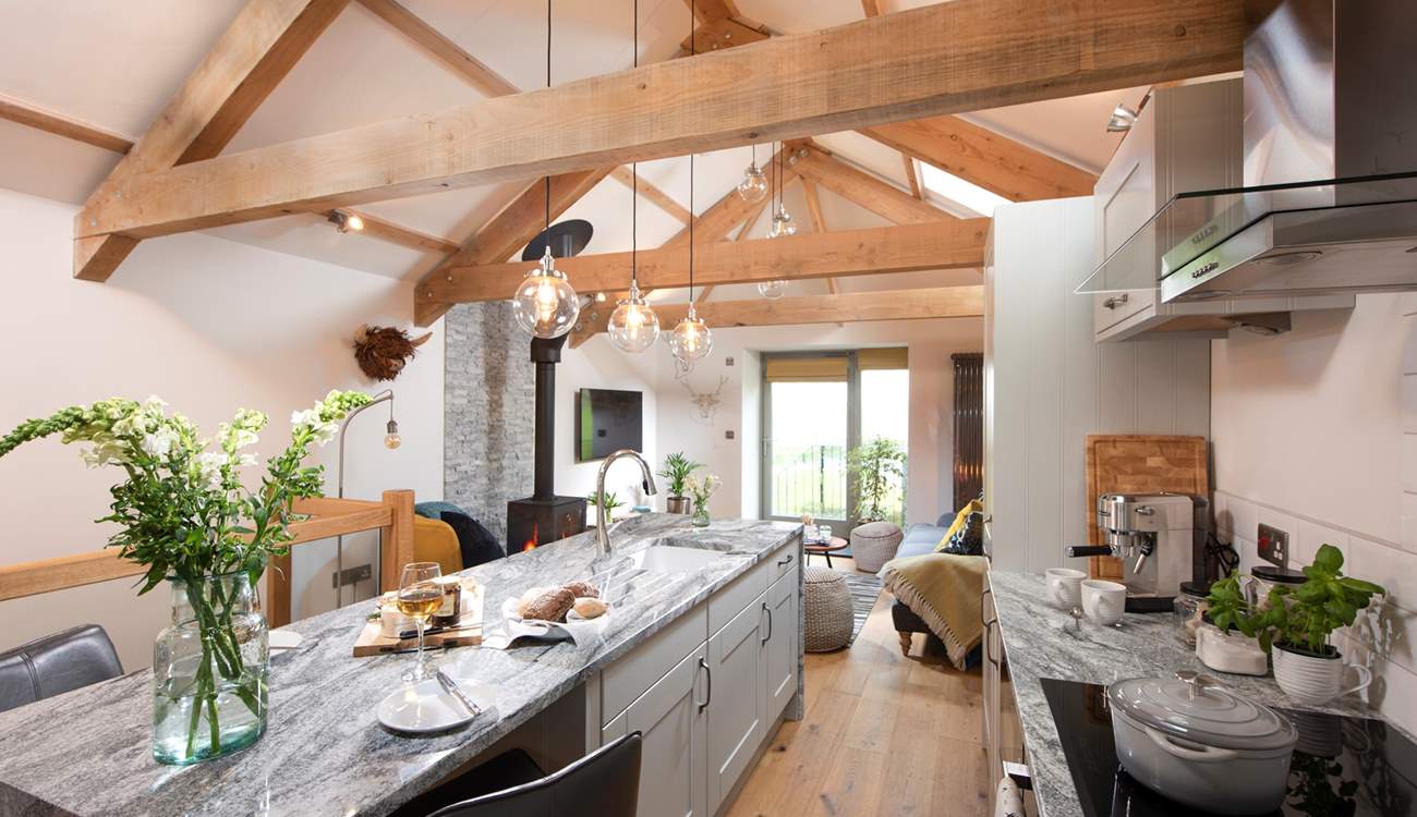 The no expense spared kitchen will certainly not disappoint.