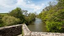 Just down the road is Horsebridge which crosses the River Tamar, the natural boundary between Devon and Cornwall.