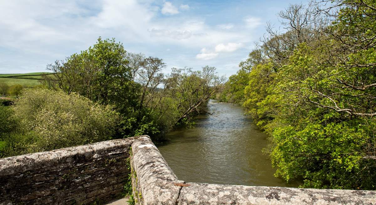 Just down the road is Horsebridge which crosses the River Tamar, the natural boundary between Devon and Cornwall.