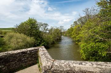 Just down the road is Horsebridge which crosses the River Tamar, the natural boundary between Devon and Cornwall.