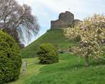 The Norman keep of Launceston Castle (English Heritage).