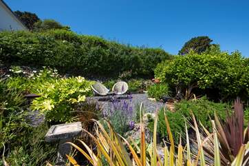 The gorgeous terrace can be reached via 15 granite steps, which are narrow and steep in places.