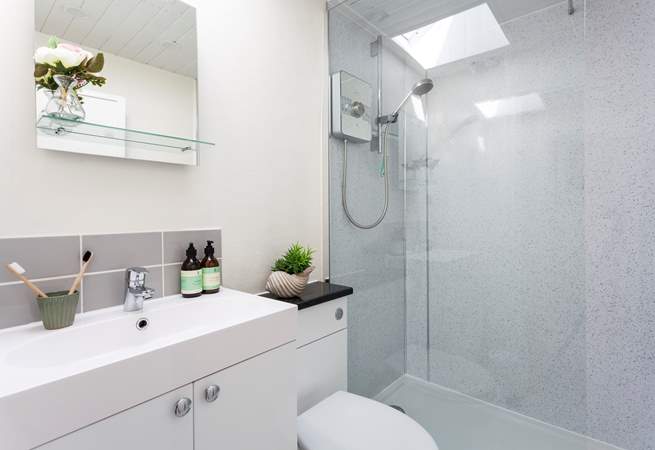 The family shower-room is located on the first floor.