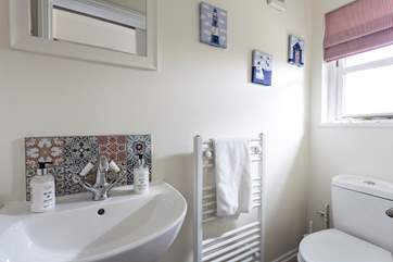 The downstairs cloakroom.