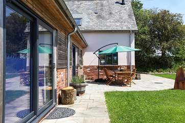 The gardens are a delight and perfect for al fresco dining.