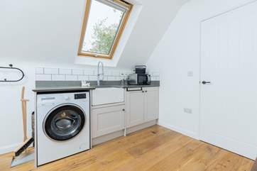 The utility-room has all you need for your holiday.