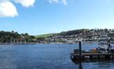 The lovely view over the estuary to Kingswear. - Thumbnail Image