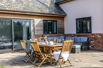 The gardens are a delight and perfect for al fresco dining.
