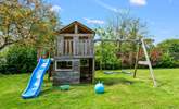 The children will want to spend every moment outside playing on this fantastic climbing frame. - Thumbnail Image