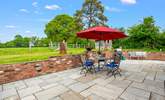 Walnut Barn has outdoor seating both front and back so you can change your garden view and sit in the sun all day long. - Thumbnail Image