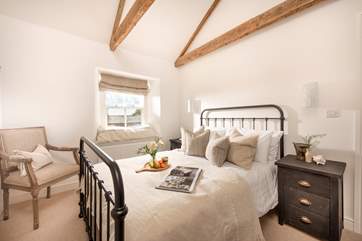 The three bedrooms are all dressed to impress