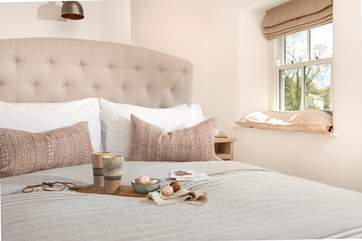 Decorated in calming neutral tomes, you'll be in the land of nod in no time at all