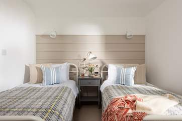 The charming twin bedroom