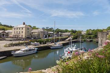 Find a good spot to sit out and watch the comings and goings of the harbour