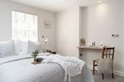 The beautiful main bedroom.