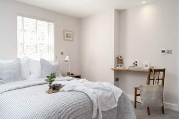 The beautiful main bedroom.