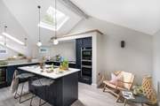 The beautiful open plan kitchen area is fabulous and so sociable.