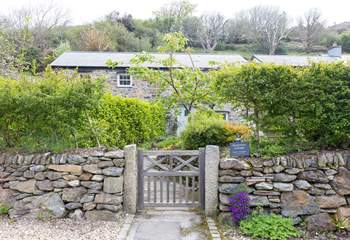 Follow the pretty path to your front door. 