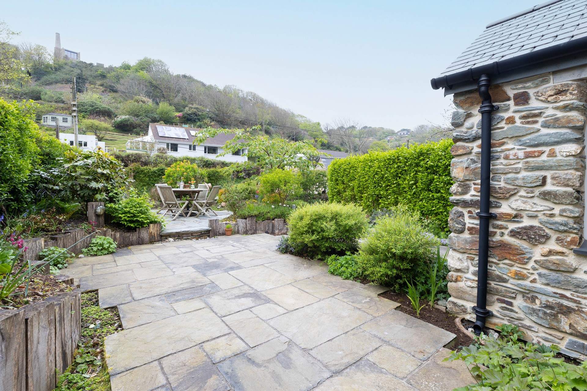 There is loads of storage for surfboards and other water spots clobber here. 