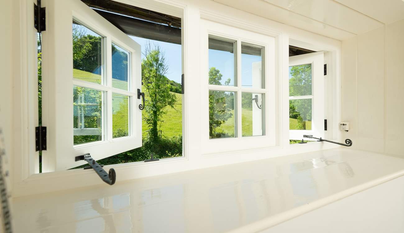 Admire the stunning Exmoor countryside from almost every room.