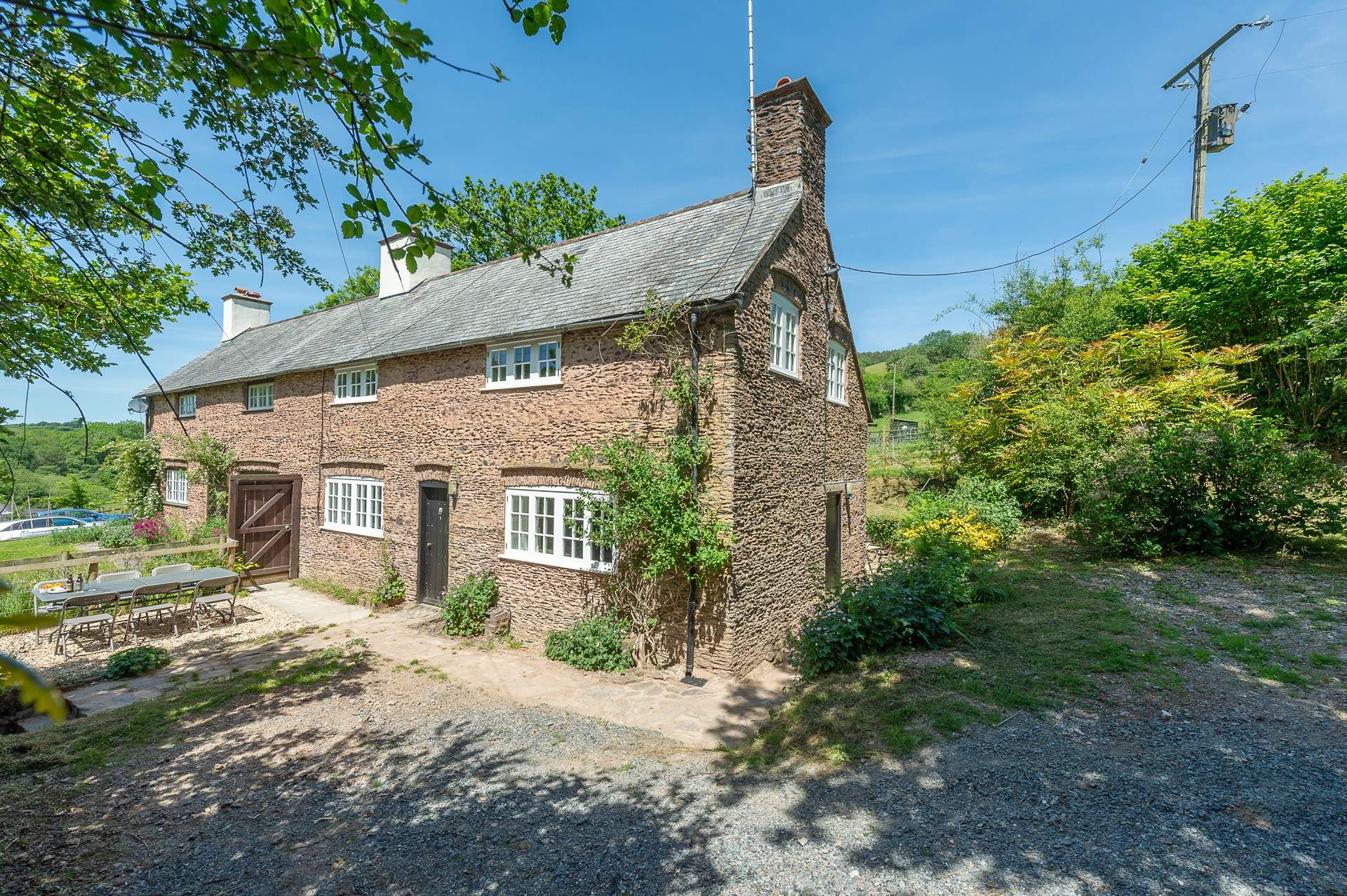 Plenty of parking space