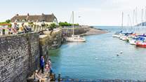 Forty five minutes in the car will bring you to Porlock Weir and the start of the South West Coast Path.