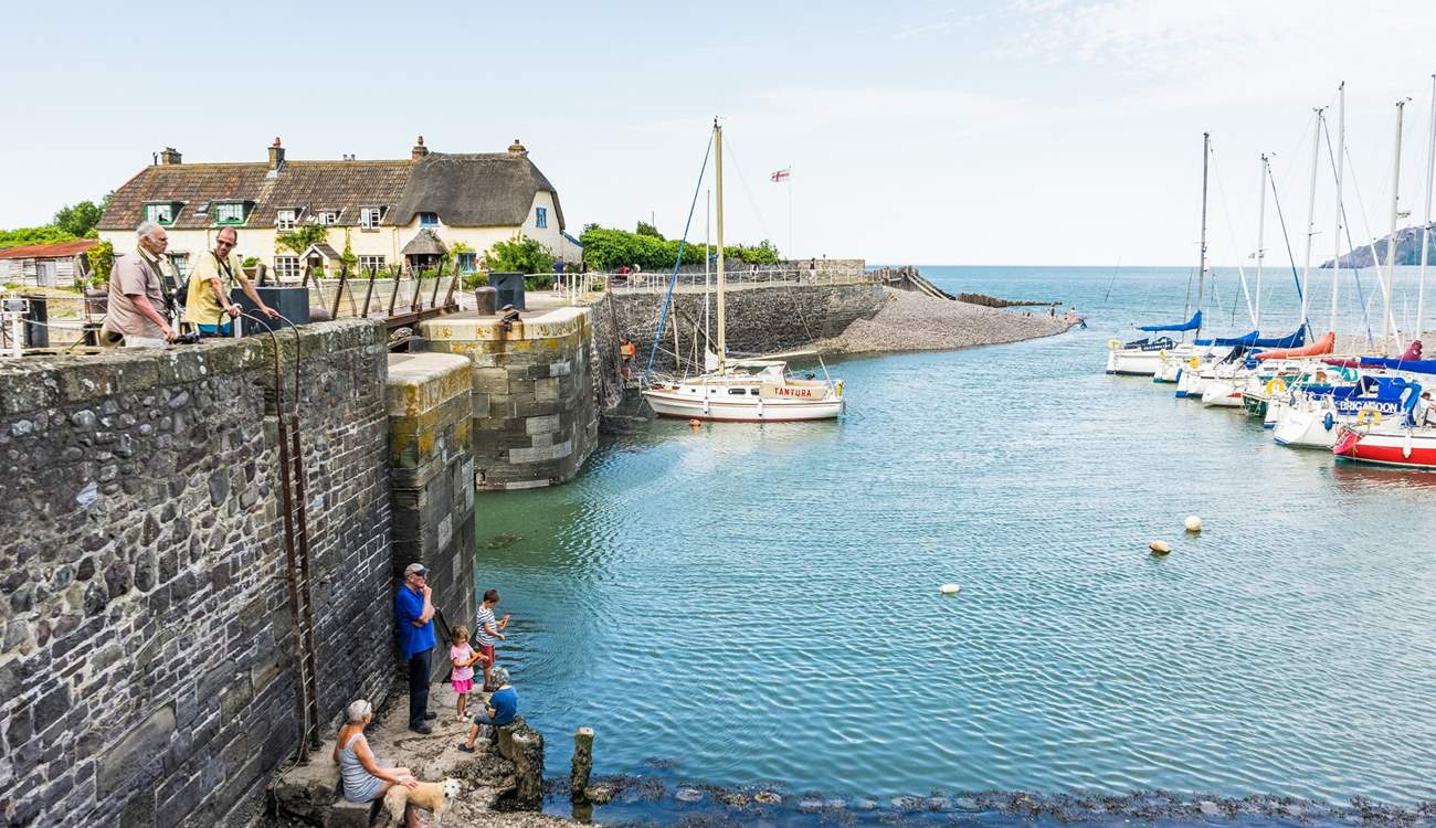 Forty five minutes in the car will bring you to Porlock Weir and the start of the South West Coast Path.