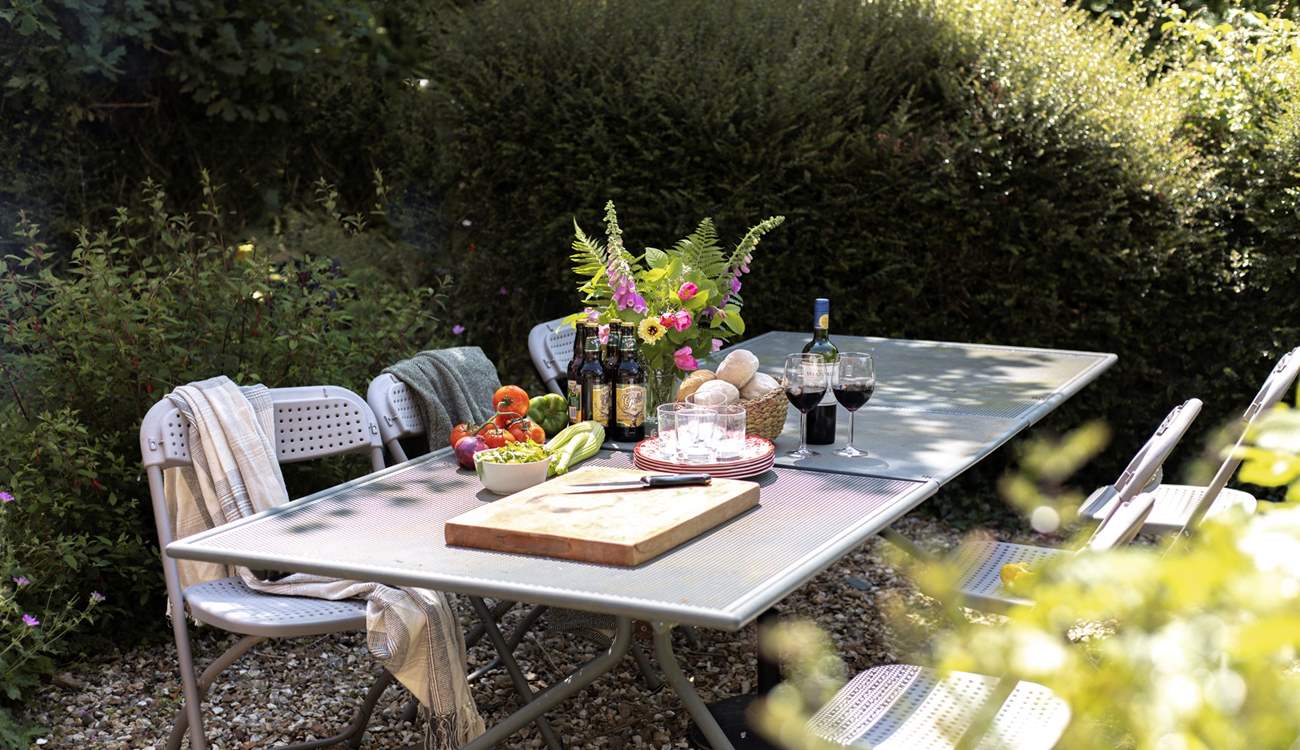 A perfect spot for al fresco dining