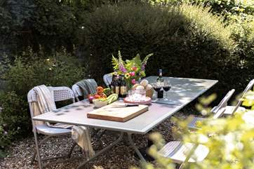 A perfect spot for alfresco dining