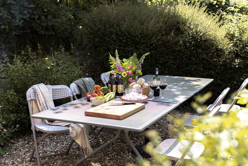 A perfect spot for alfresco dining
