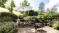 Light up the fire-pit barbecue and treat yourself to some Exmoor Gold Ale!