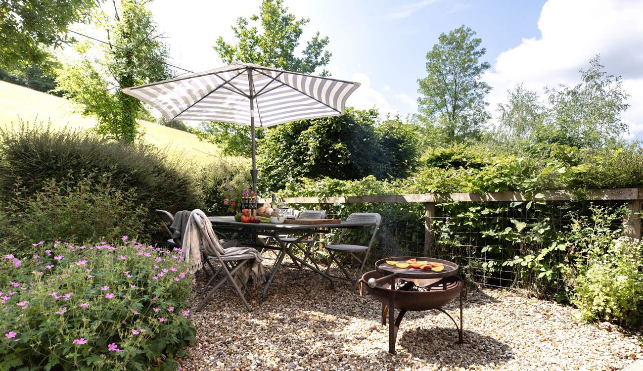 Light up the fire-pit barbecue and treat yourself to some Exmoor Gold Ale!