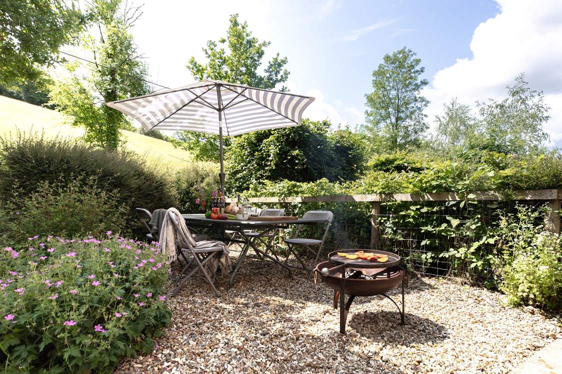 Light up the fire-pit barbecue and treat yourself to some Exmoor Gold Ale!