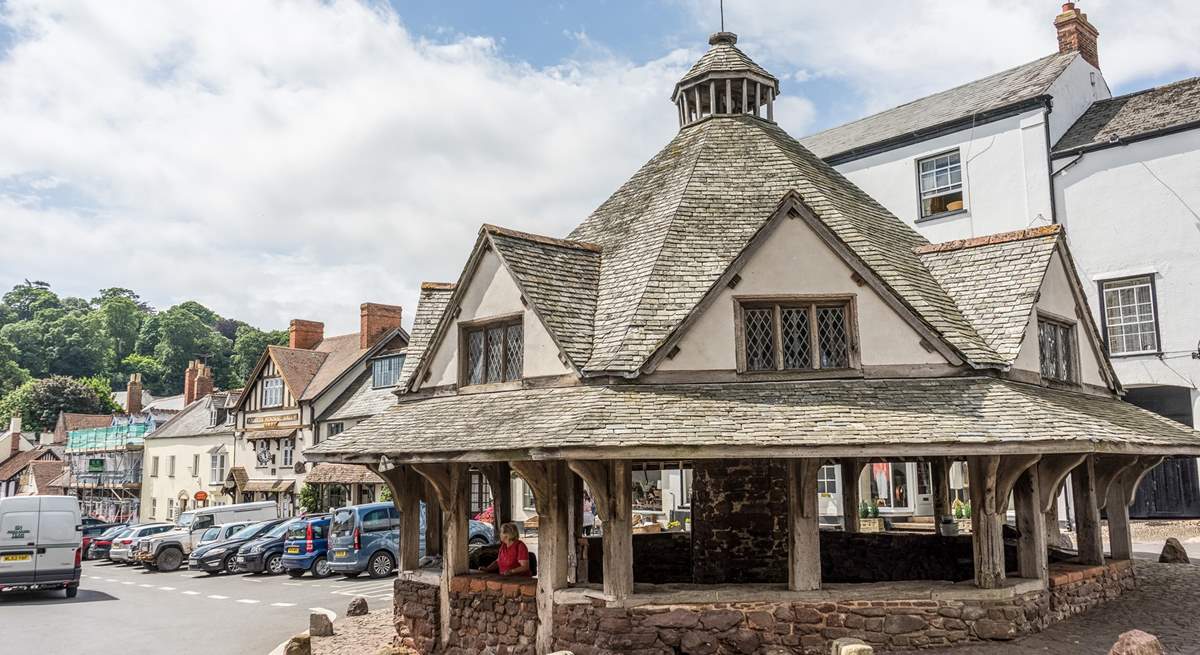 Iconic Dunster is well worth a visit.