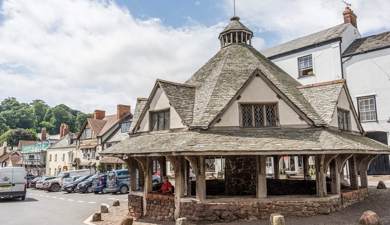 Iconic Dunster is well worth a visit.