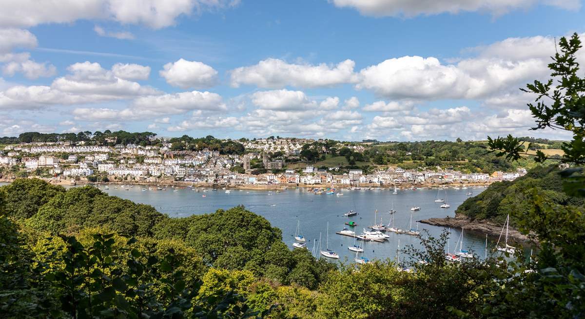 The Fowey estuary on the south coast is so pretty.