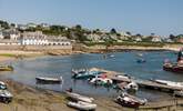 The bustling harbour at St Mawes where you can while away many an hour watching the water world go by. - Thumbnail Image