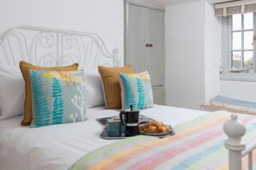 Stylish Bedroom One is a delight.