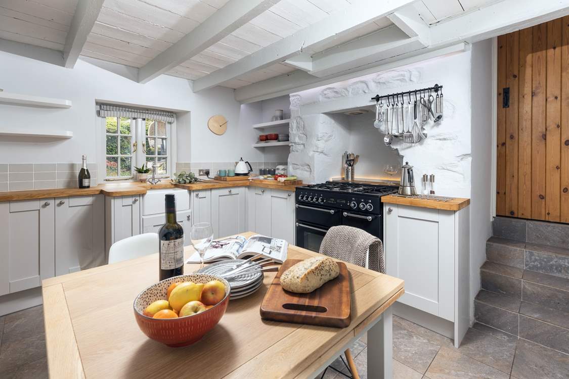Find everything you need in the fabulous cottage kitchen.