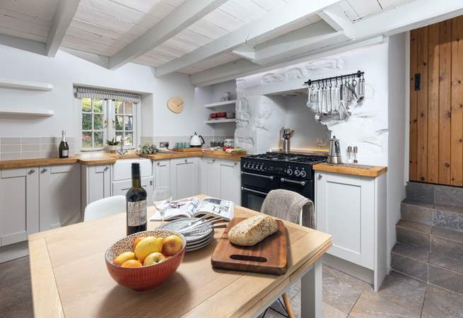 Find everything you need in the fabulous cottage kitchen.