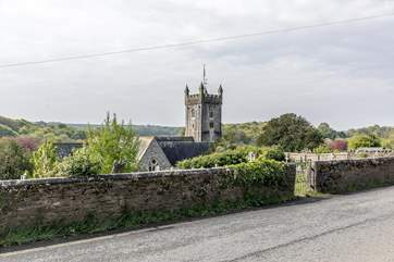 Step out the door and explore the pretty village of Yealmpton.
