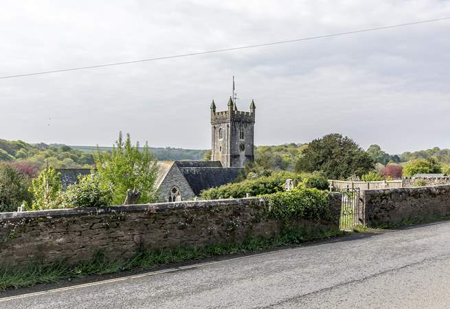 Step out the door and explore the pretty village of Yealmpton at the bottom of the sloping path. Please note this is the main road that runs through the village.