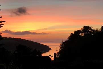 Fabulous colours in the sunsets and perhaps an early sunrise.