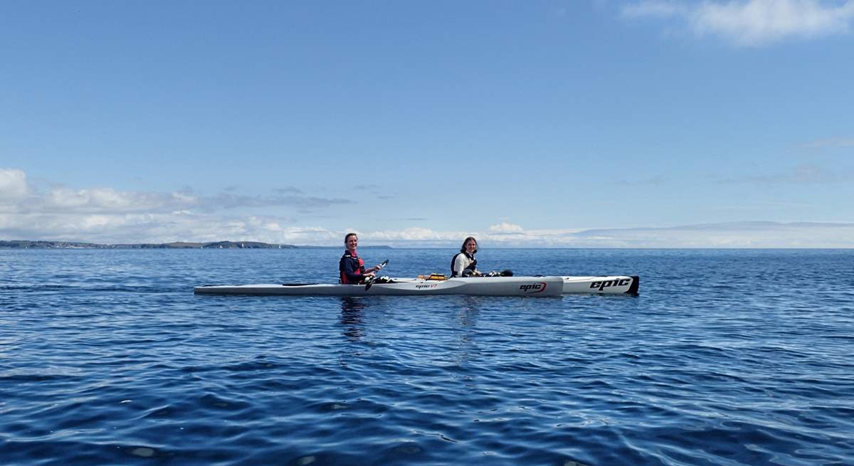 Kayaks can be hired from Sailaway St Anthony!